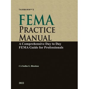 Taxmann's FEMA Practice Manual 2022 by Sudha G. Bhushan